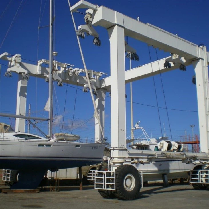 200 Ton Mobile Boat Hoist Lift Boat Marine
